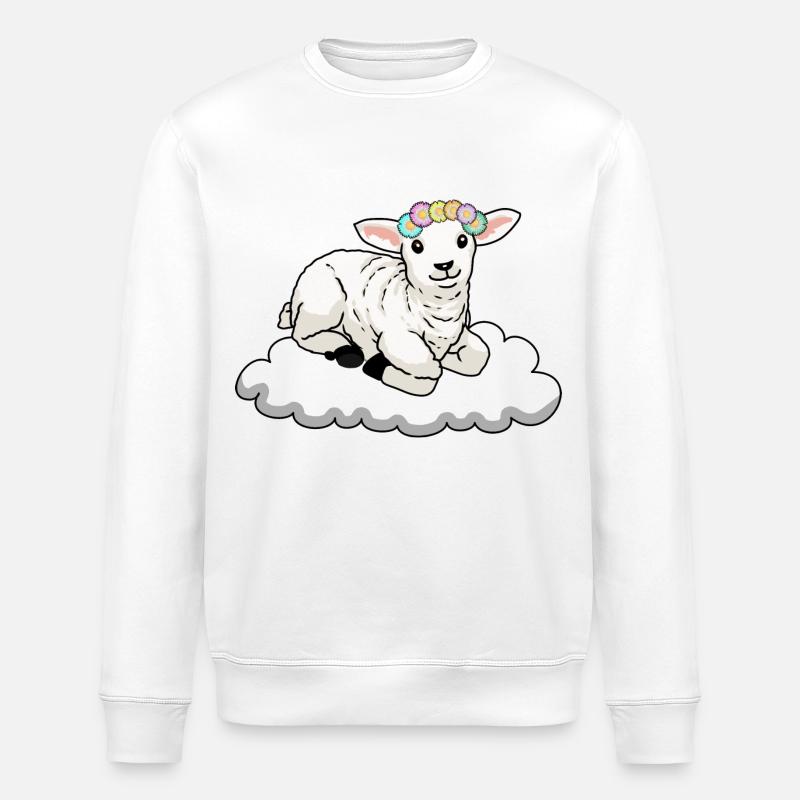 Mouton Mouton - Sweat bio ROLLER Stanley/Stella Unisexe - blanc