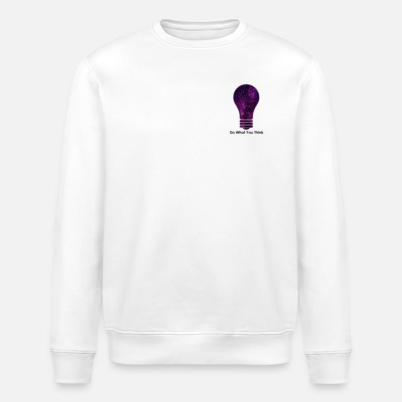 Do what you think - Stanley/Stella Unisex Bio-Sweatshirt ROLLER - Weiß