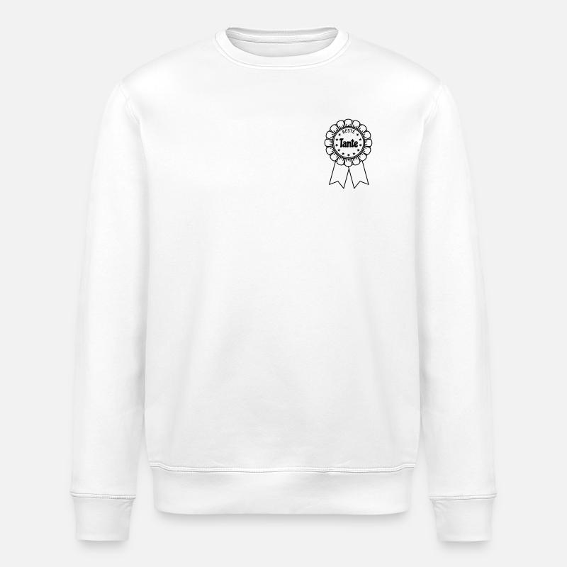 Beste Tante - Stanley/Stella Unisex Bio-Sweatshirt ROLLER - Weiß