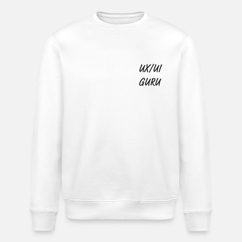 Gourou UX/UI - Sweat bio ROLLER Stanley/Stella Unisexe - blanc