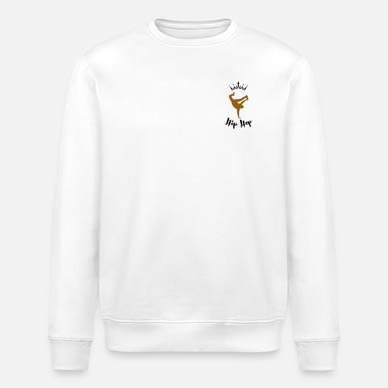 Danseur Breakdance  - Sweat bio ROLLER Stanley/Stella Unisexe - blanc