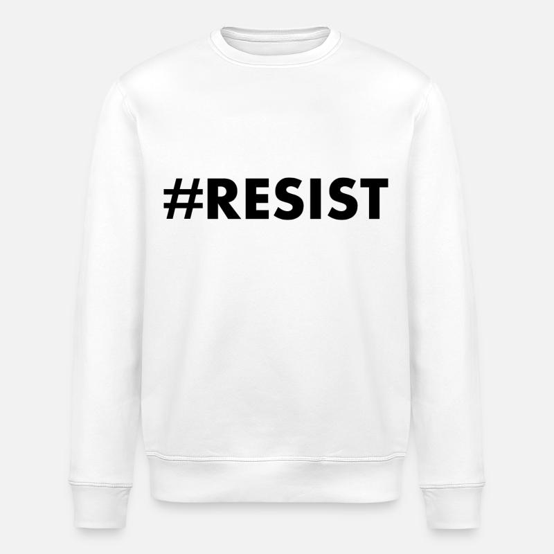 Resist - Sweat bio ROLLER Stanley/Stella Unisexe - blanc