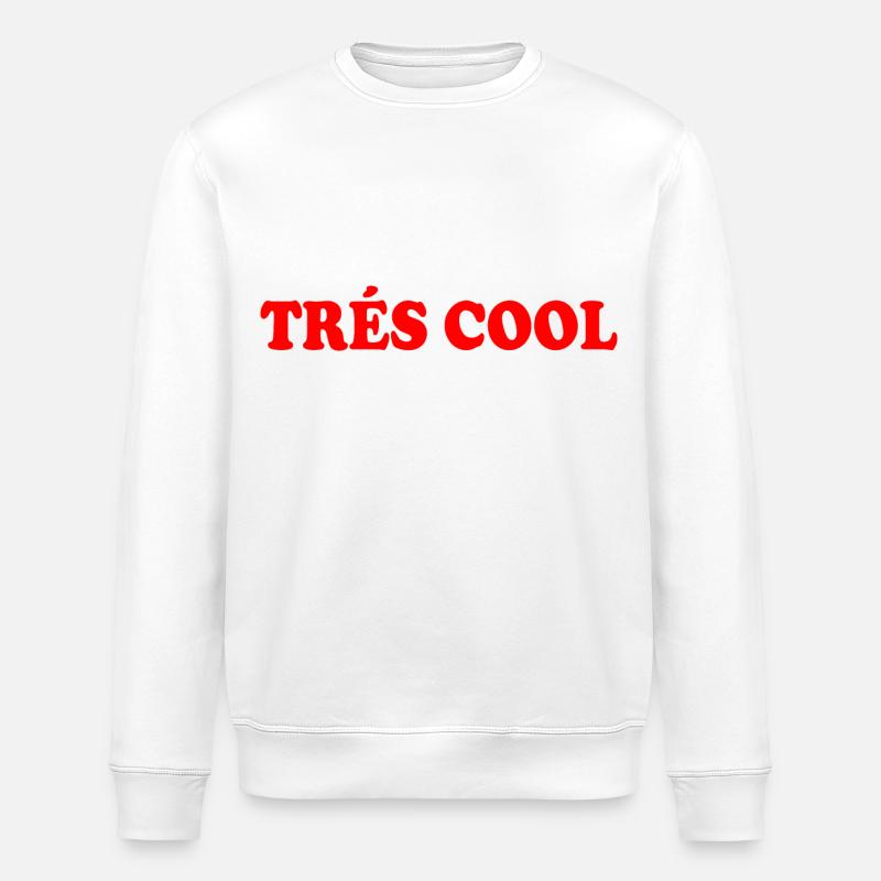 Trés cool - Stanley/Stella ROLLER Unisex Organic Sweatshirt - white