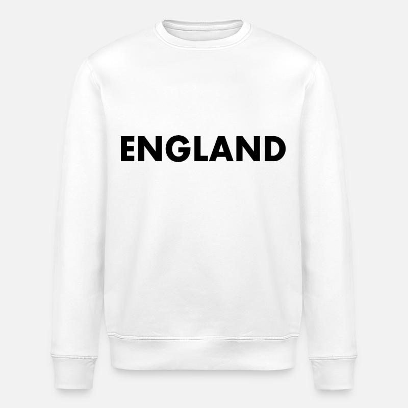 England - Stanley/Stella Unisex Bio-Sweatshirt ROLLER - Weiß
