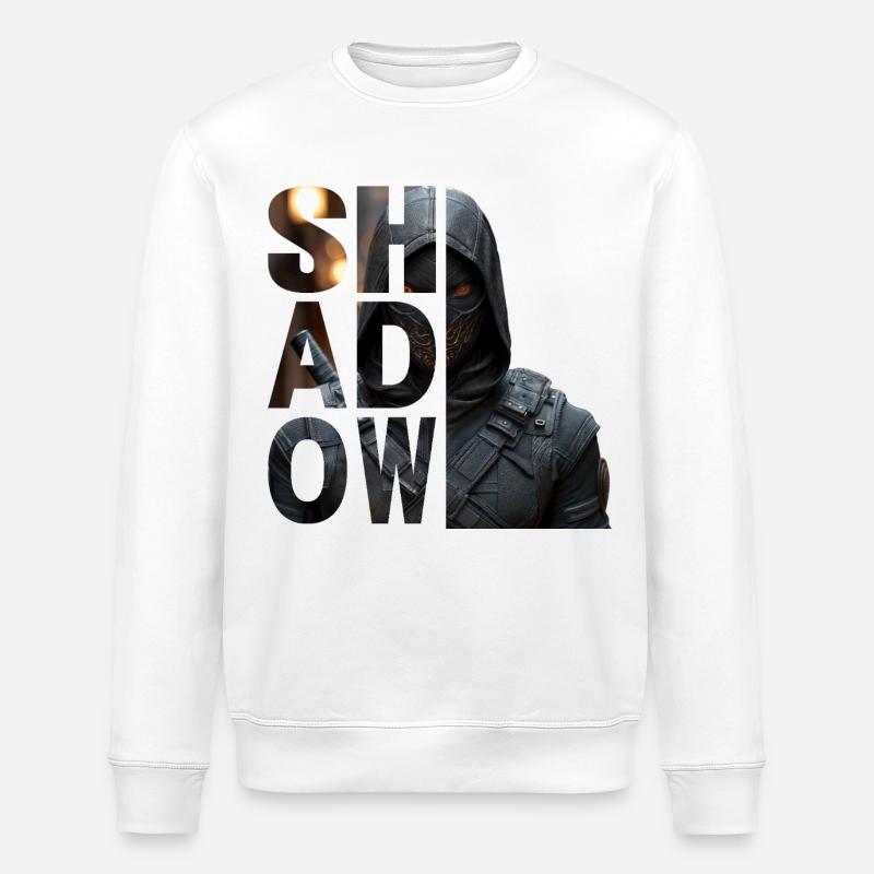 Shadow - Stanley/Stella ROLLER Unisex Organic Sweatshirt - white