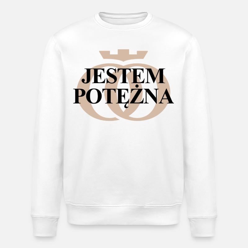 I'm Mighty Oppoline Collection - Sweat bio ROLLER Stanley/Stella Unisexe - blanc