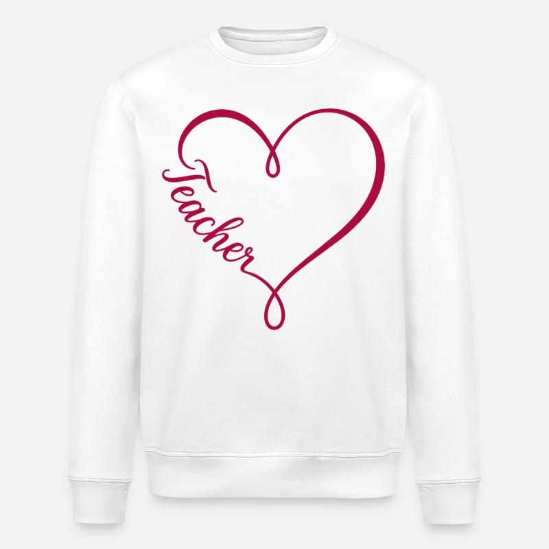 Professeure - Professeur - Sweat bio ROLLER Stanley/Stella Unisexe - blanc