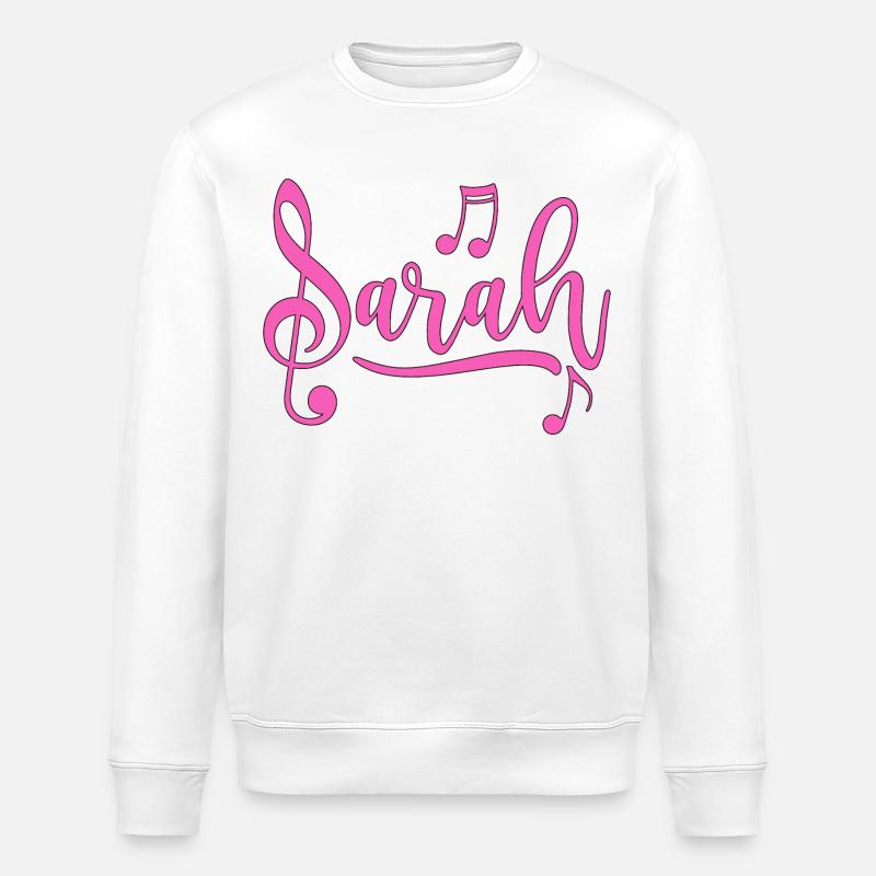 Sarah - Stanley/Stella ROLLER Unisex Organic Sweatshirt - white