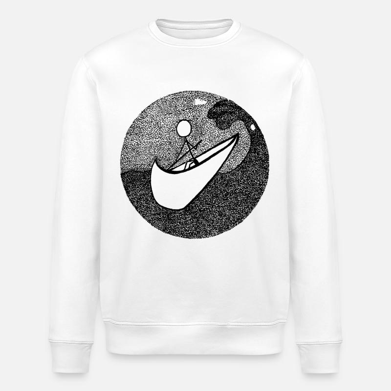 souvenirs - Sweat bio ROLLER Stanley/Stella Unisexe - blanc