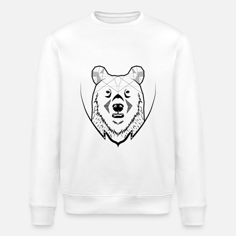 tragen - Stanley/Stella Unisex Bio-Sweatshirt ROLLER - Weiß