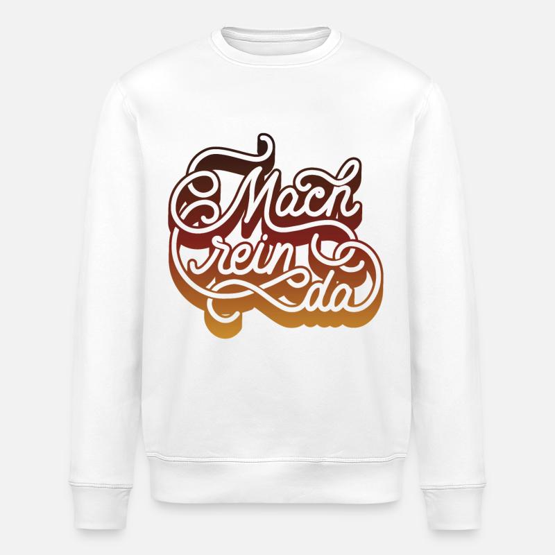 machreinda 04 - Stanley/Stella Unisex Bio-Sweatshirt ROLLER - Weiß