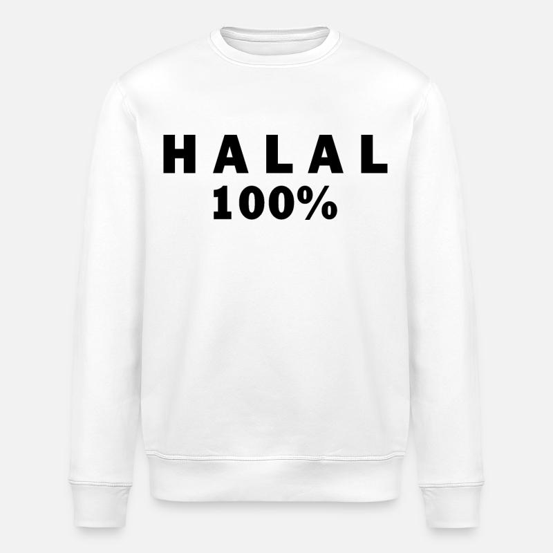 Halal حلال - Sweat bio ROLLER Stanley/Stella Unisexe - blanc