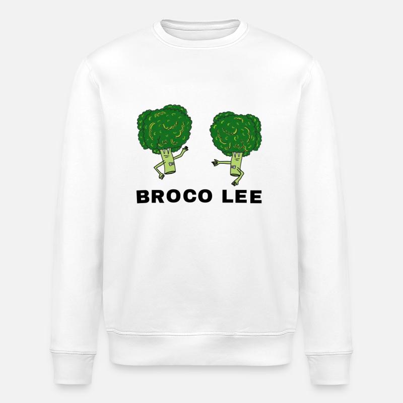 BROCO LEE - Stanley/Stella ROLLER Unisex Organic Sweatshirt - white