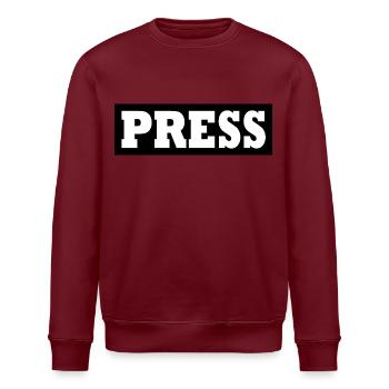 Press - Stanley/Stella Unisex Bio-Sweatshirt ROLLER - Weiß - Vorne - Nik (191cm)