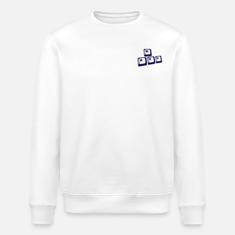 WASD - Stanley/Stella Unisex Bio-Sweatshirt ROLLER - Weiß
