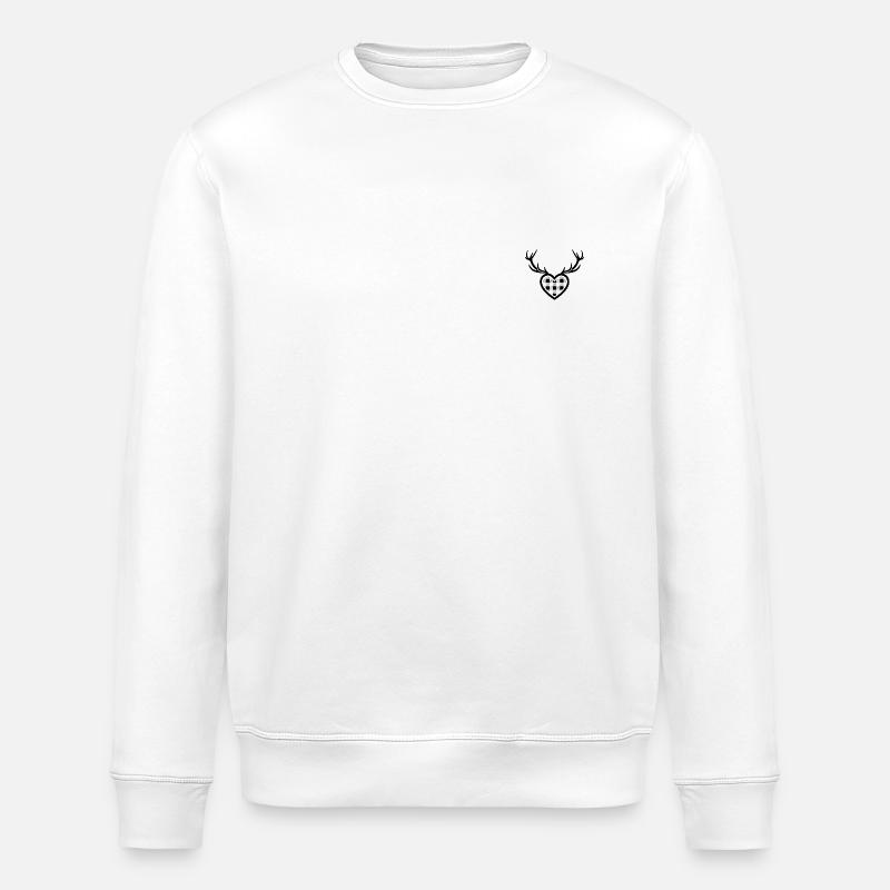 Ronalp - Stanley/Stella ROLLER Unisex Organic Sweatshirt - white