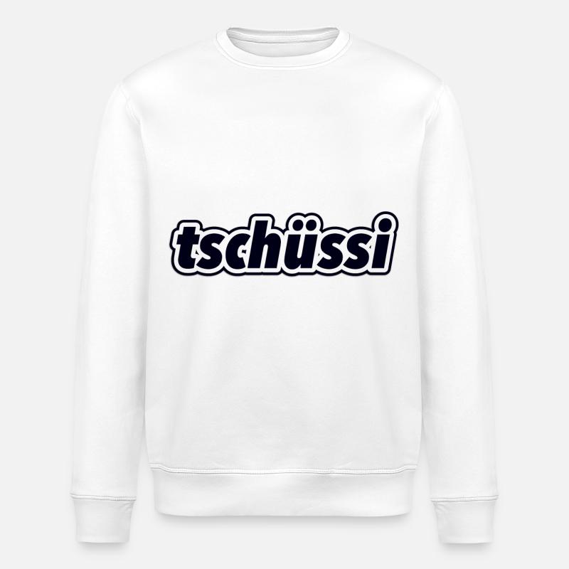 tschüssi - Stanley/Stella Unisex Bio-Sweatshirt ROLLER - Weiß