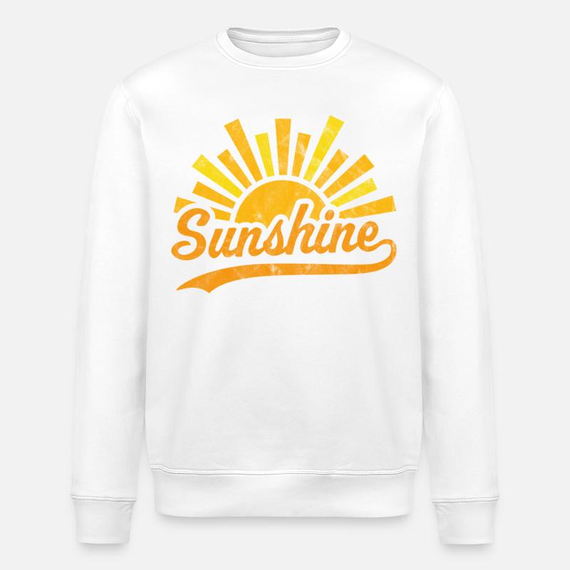 Soleil Soleil - Sweat bio ROLLER Stanley/Stella Unisexe - blanc