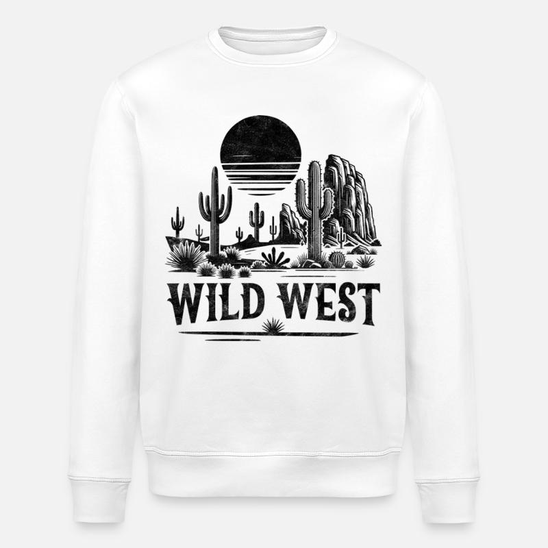 Far West - Sweat bio ROLLER Stanley/Stella Unisexe - blanc