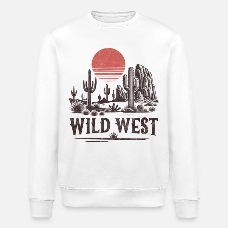 Far West - Sweat bio ROLLER Stanley/Stella Unisexe - blanc