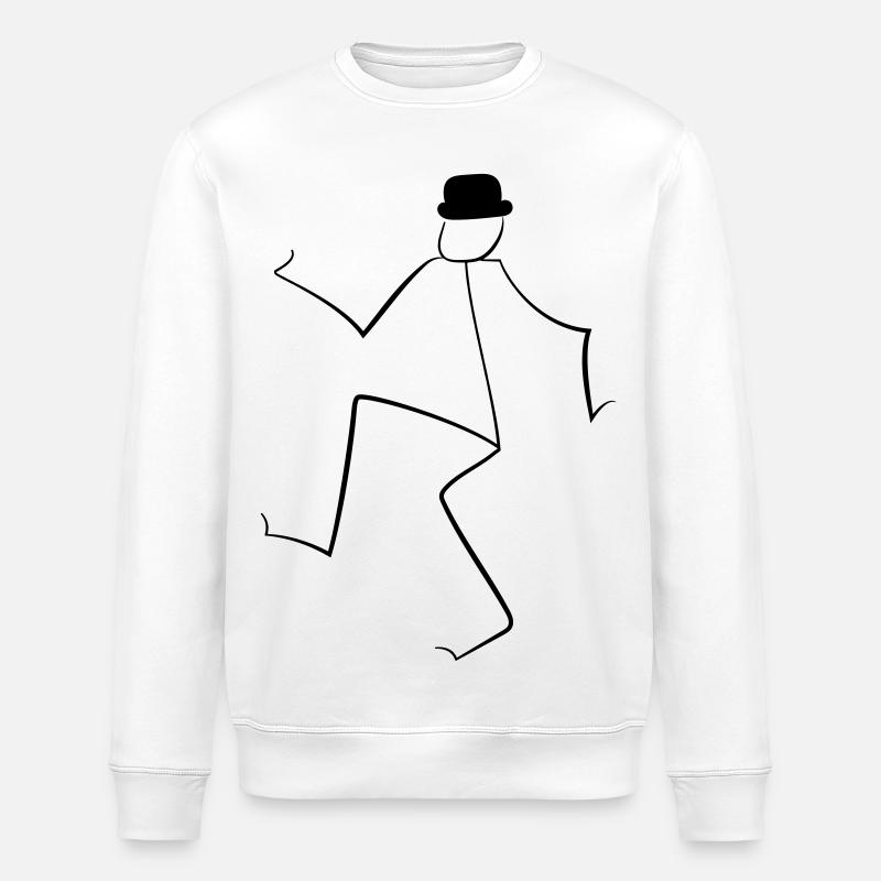 Danse - Sweat bio ROLLER Stanley/Stella Unisexe - blanc