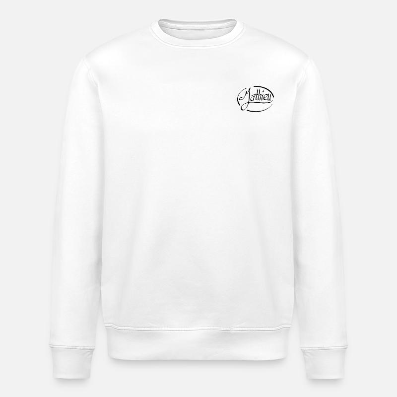 Mathieu - Stanley/Stella ROLLER Unisex Organic Sweatshirt - white