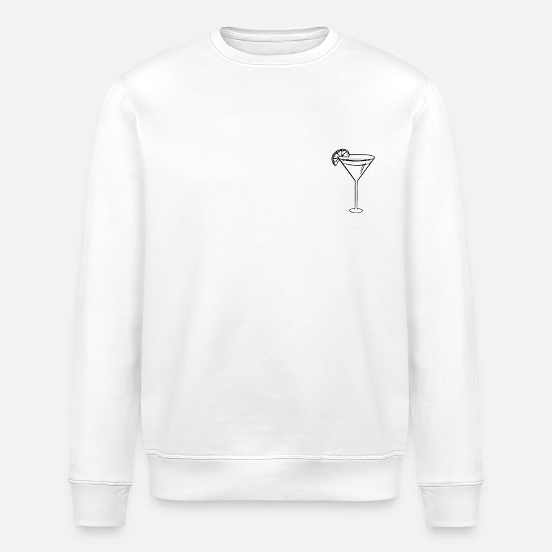 Martini - Sweat bio ROLLER Stanley/Stella Unisexe - blanc