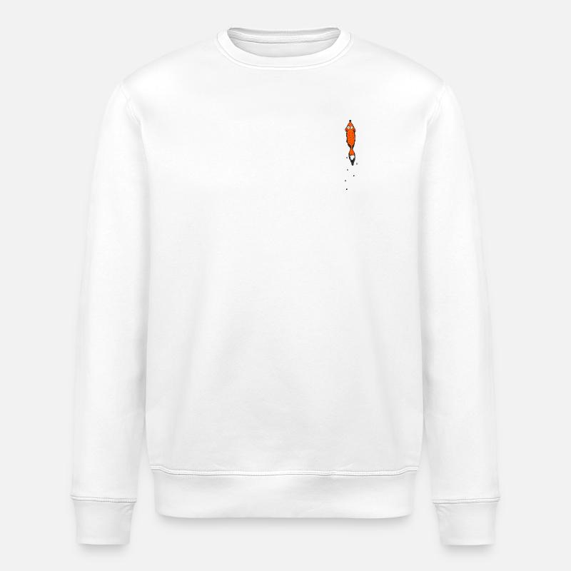 Fuchs - Stanley/Stella Unisex Bio-Sweatshirt ROLLER - Weiß