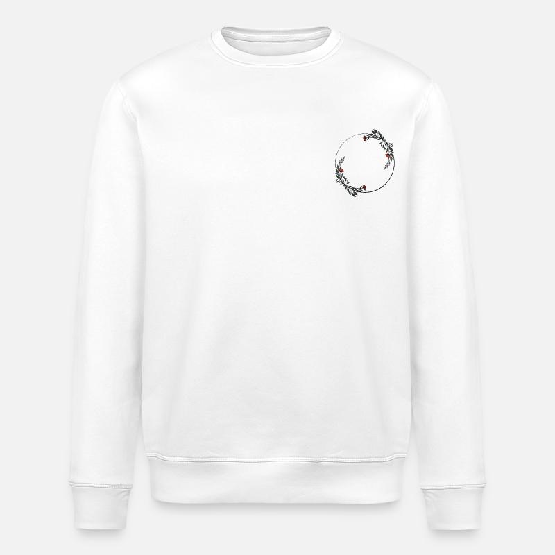 Rahmen - Stanley/Stella Unisex Bio-Sweatshirt ROLLER - Weiß