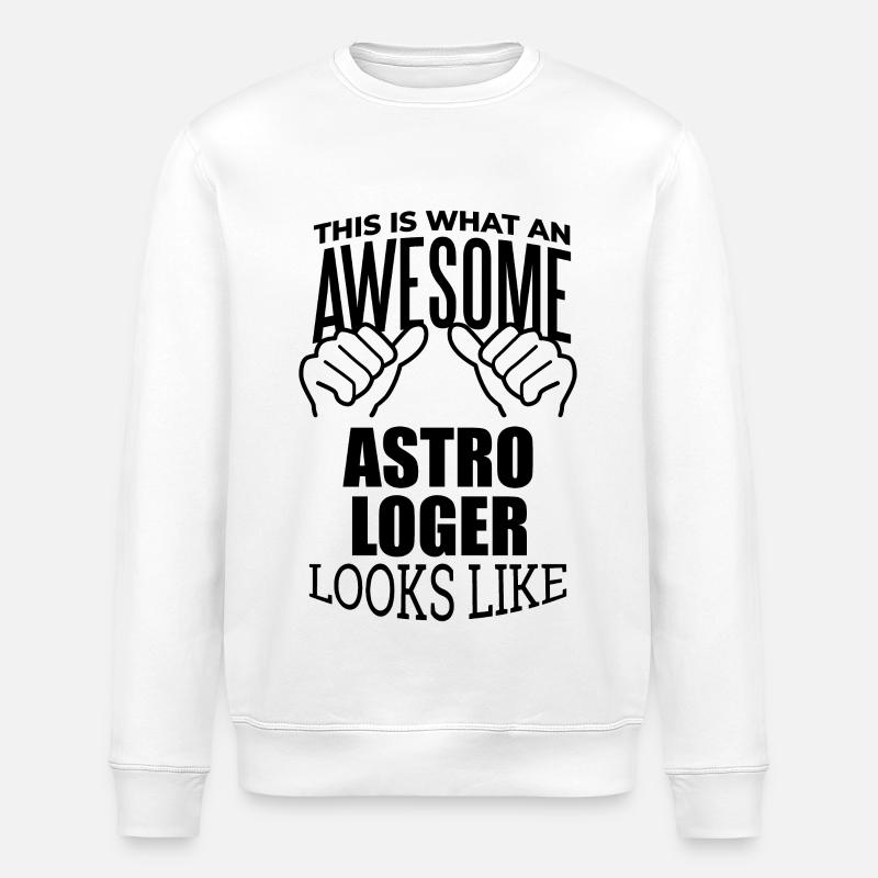Astrologie - Stanley/Stella Unisex Bio-Sweatshirt ROLLER - Weiß
