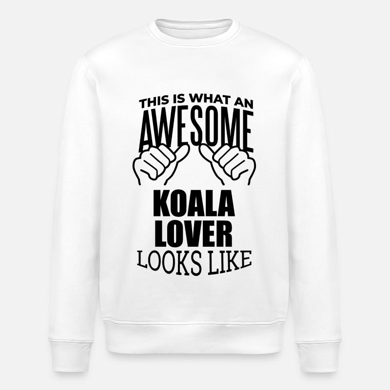 Koala - Stanley/Stella Unisex Bio-Sweatshirt ROLLER - Weiß