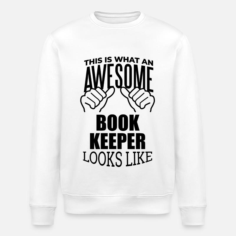 Buchhalter - Stanley/Stella Unisex Bio-Sweatshirt ROLLER - Weiß