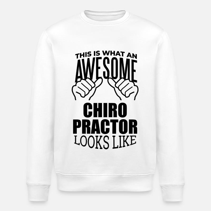 Chiropractor - Stanley/Stella ROLLER Unisex Organic Sweatshirt - white