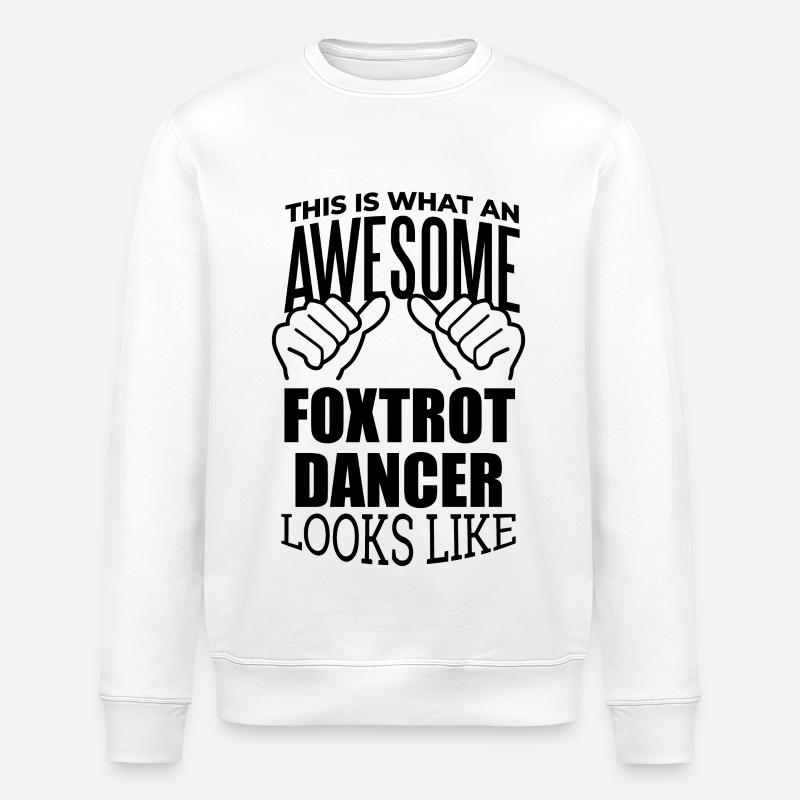 Fox-trot - Sweat bio ROLLER Stanley/Stella Unisexe - blanc