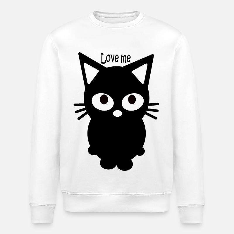 Chaton - Sweat bio ROLLER Stanley/Stella Unisexe - blanc