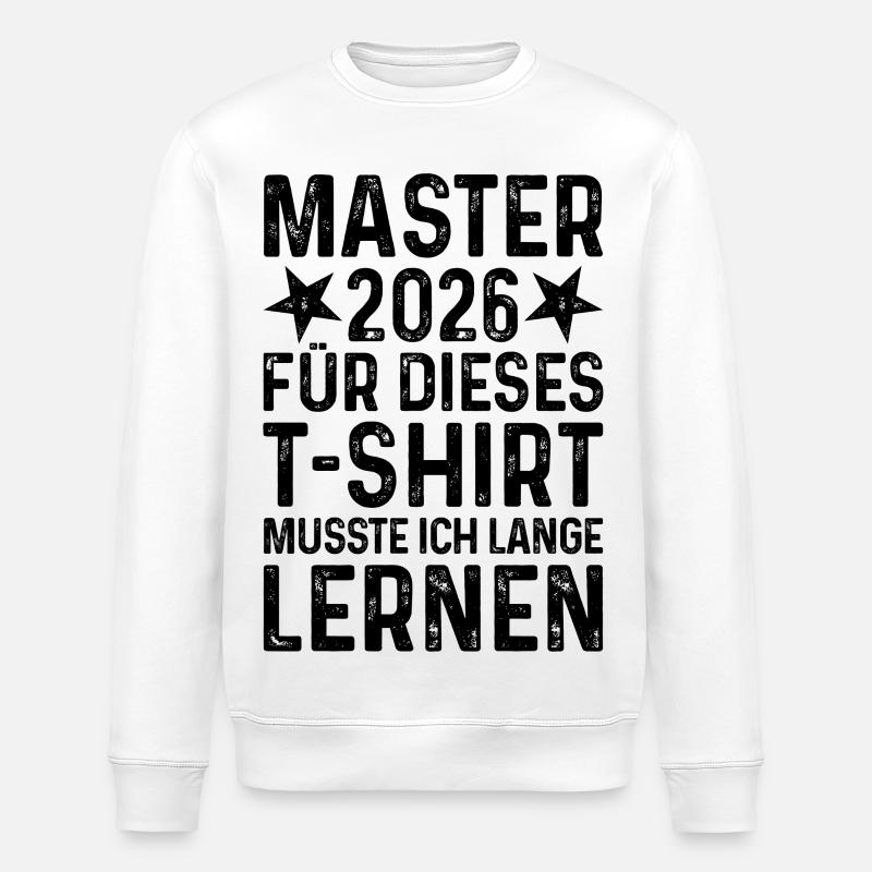 Master 2026 - Stanley/Stella ROLLER Unisex Organic Sweatshirt - white