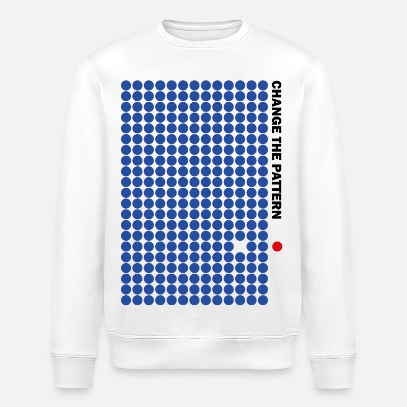 CHANGER LE MOTIF - Sweat bio ROLLER Stanley/Stella Unisexe - blanc