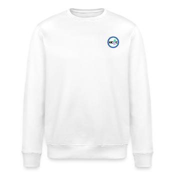 NICTURE NICE - Stanley/Stella ROLLER Unisex Organic Sweatshirt - white - Front - Nik (191cm)