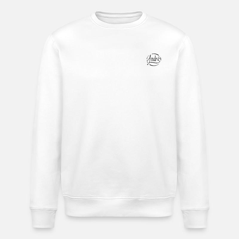 André - Stanley/Stella ROLLER Unisex Organic Sweatshirt - white