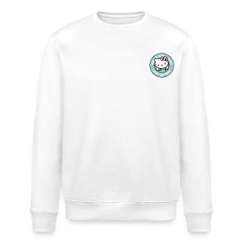 Hello Kitty Club Just Be You - Stanley/Stella Unisex Bio-Sweatshirt ROLLER - Weiß - Vorne - Nik (191cm)
