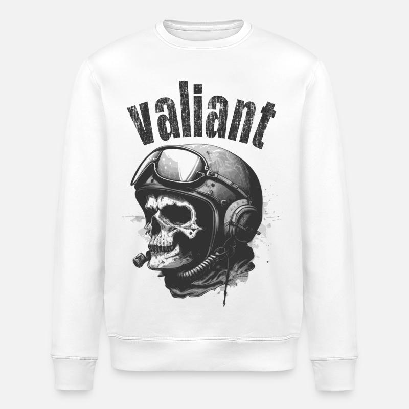 vaillant - Sweat bio ROLLER Stanley/Stella Unisexe - blanc