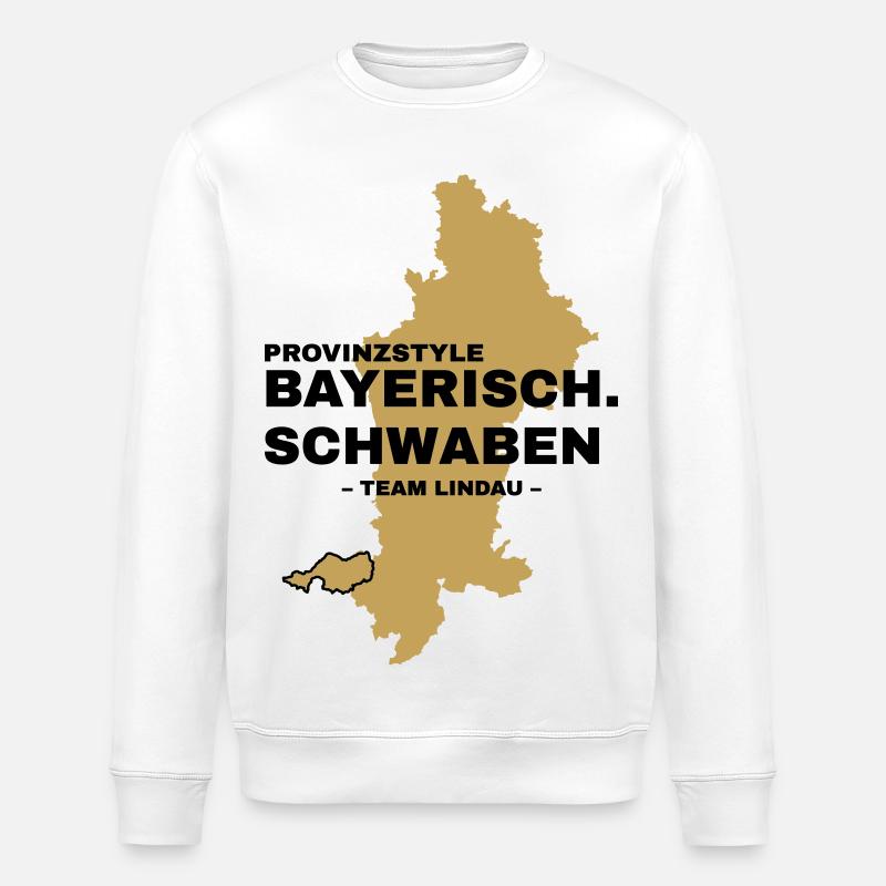 Schwaben | LINDAU - Stanley/Stella Unisex Bio-Sweatshirt ROLLER - Weiß