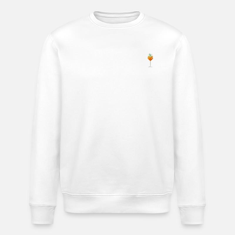Minialist Spritz - Stanley/Stella ROLLER Unisex Organic Sweatshirt - white