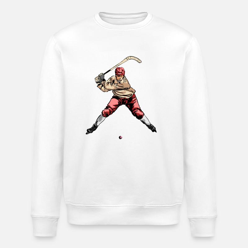 Bandy - Stanley/Stella Unisex Bio-Sweatshirt ROLLER - Weiß