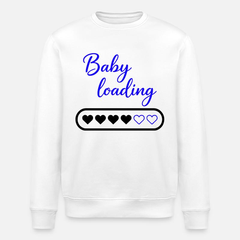 Baby_loading - Stanley/Stella Unisex Bio-Sweatshirt ROLLER - Weiß
