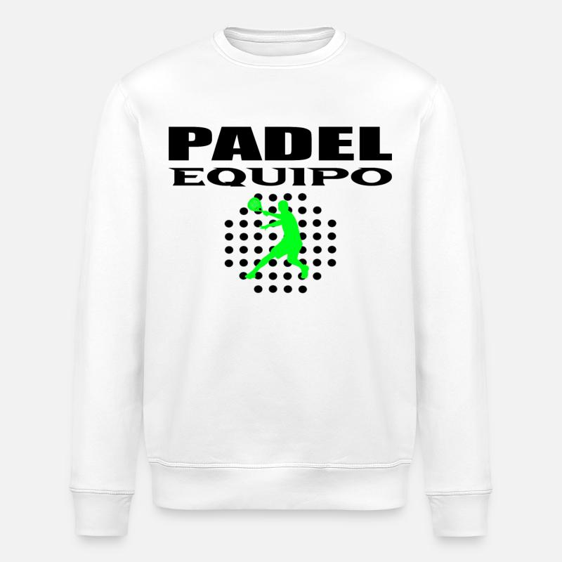 Padel-Ausrüstung - Stanley/Stella Unisex Bio-Sweatshirt ROLLER - Weiß