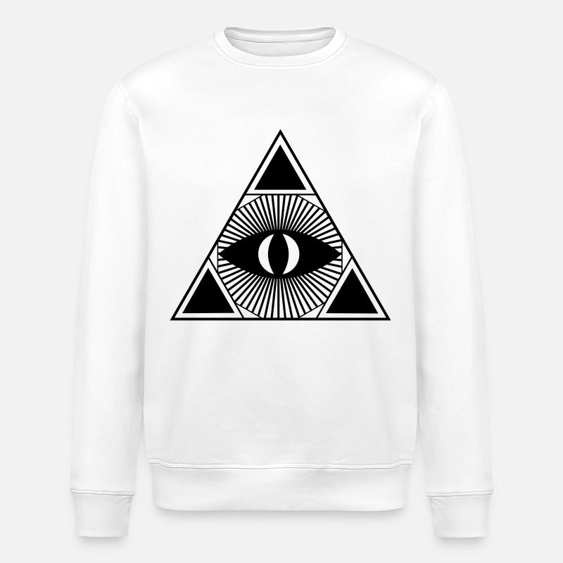 Eye - Sweat bio ROLLER Stanley/Stella Unisexe - blanc