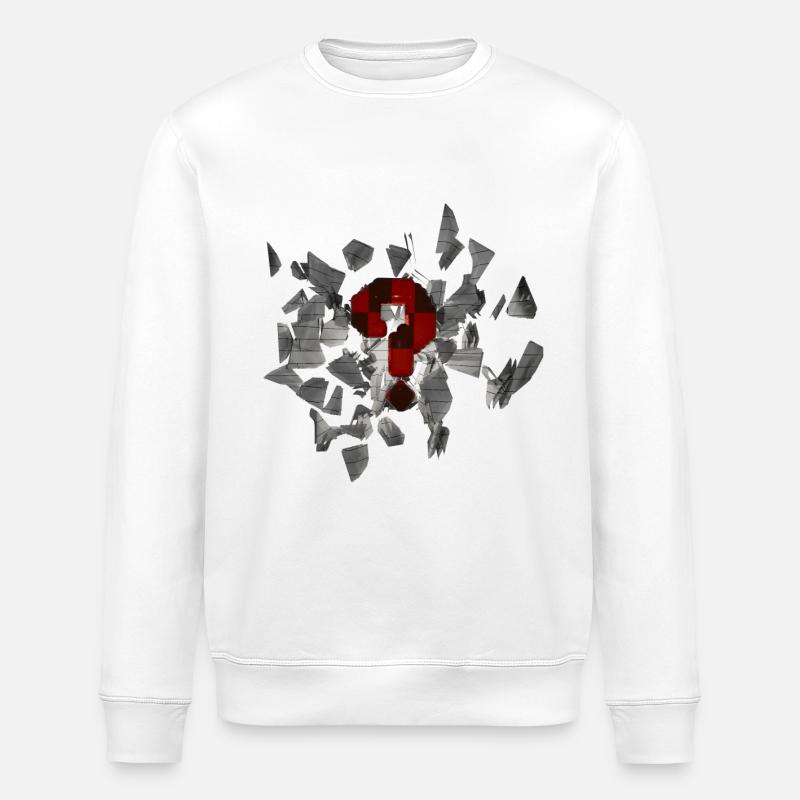 BEGEHREN - Stanley/Stella Unisex Bio-Sweatshirt ROLLER - Weiß