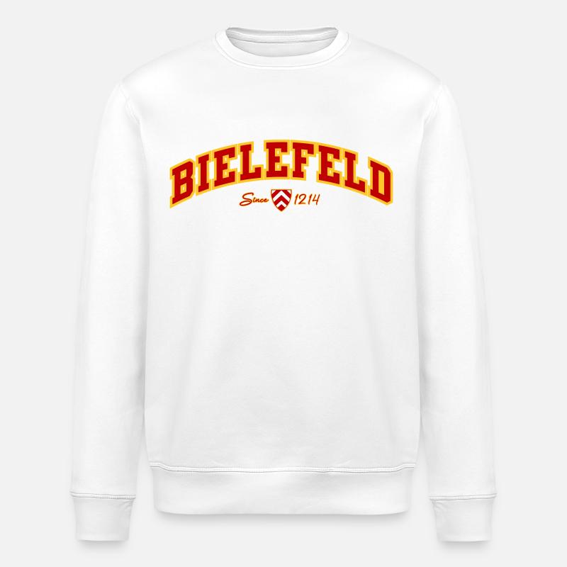 BIELEFELD - Stanley/Stella Unisex Bio-Sweatshirt ROLLER - Weiß
