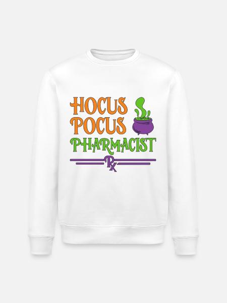 Pharmacist Halloween - Stanley/Stella ROLLER Unisex Organic Sweatshirt - white